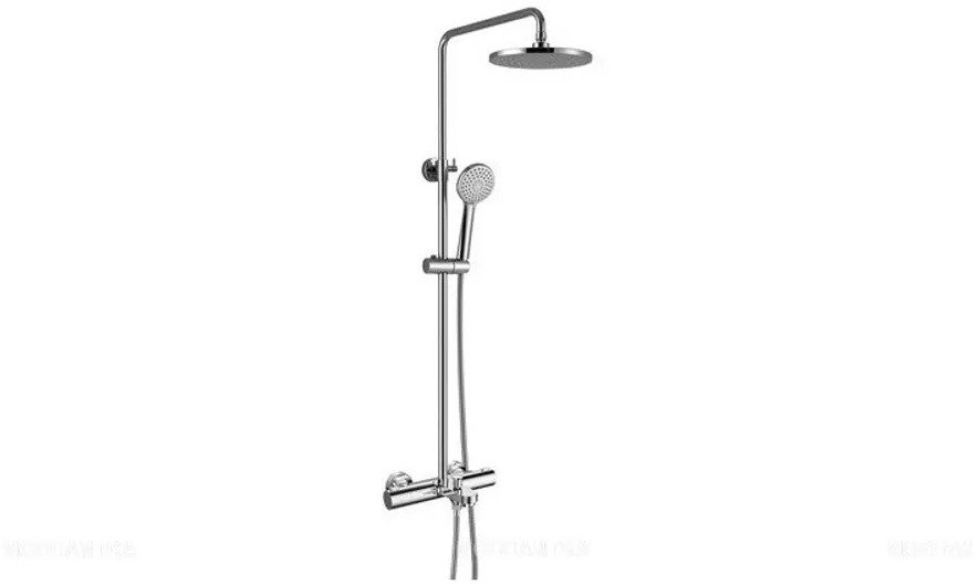 91611631 Душевая система AQUATEK 3jet AQ2043CR термостатическая цвет хром STLM-0982602