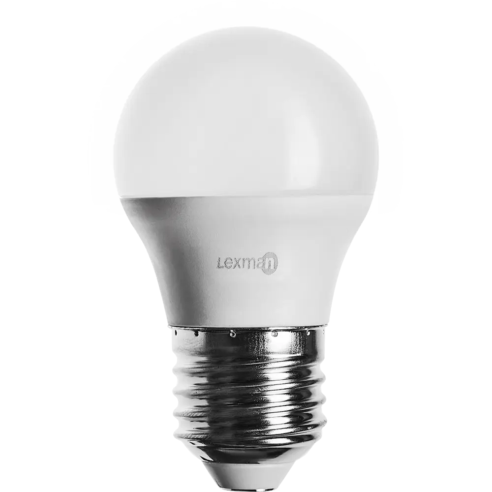 Lexman LED-лампа сферическая E27 7Вт теплый свет 600Лм 86270535 STLM-1376151 - Вид №1