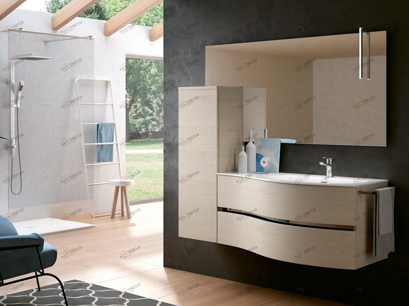 BMT Тумба под умывальник с зеркалом Everyday.moon sun-id-1354610