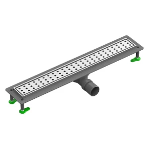 91570225 Трап для душа Ctesi BK4024240 мокрый затвор 12.6x76 см нержавеющая сталь STLM-1442422