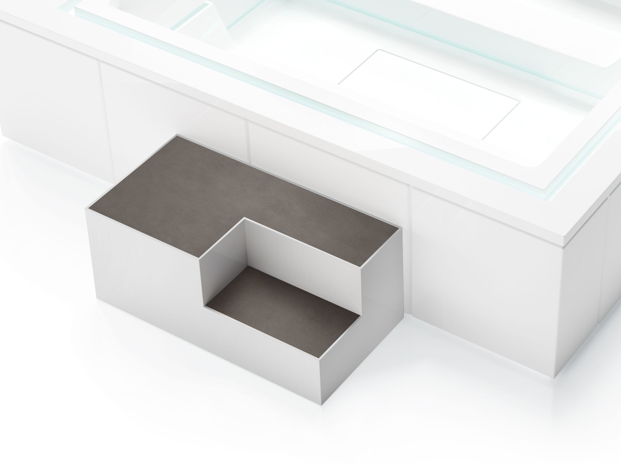 Лестница для бассейна Gruppo Treesse STEP-ROCK ARCH-00016072