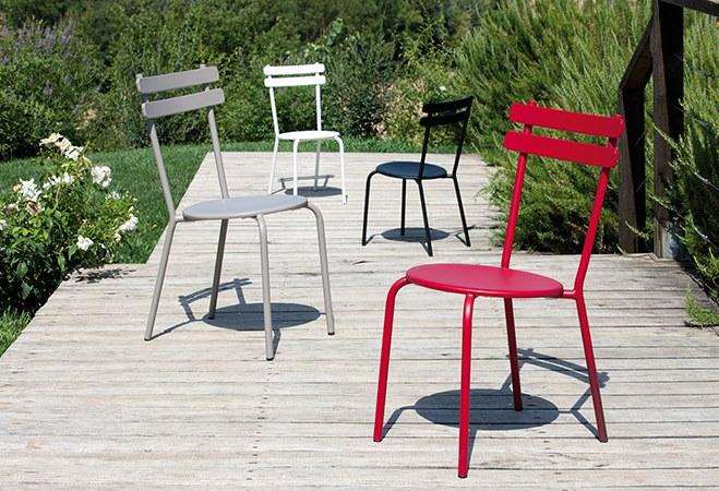 Vermobil Штабелируемый металлический садовый стул Grace Gr100 - Вид №4