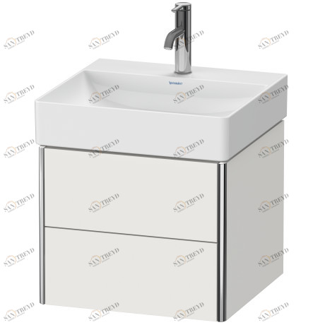 XS416003939 XSquare Тумбочка подвесная Скандинавский белый шелковисто-матовый лак Duravit