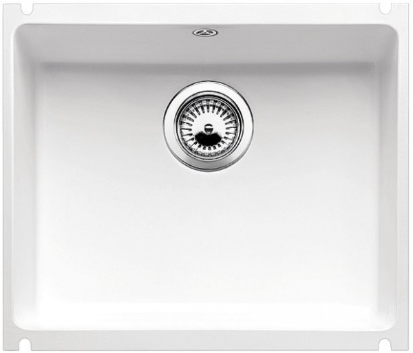 523733 Кухонная мойка Blanco Subline 500-U Ceramic белый  Blanco Subline Белый - Вид №7