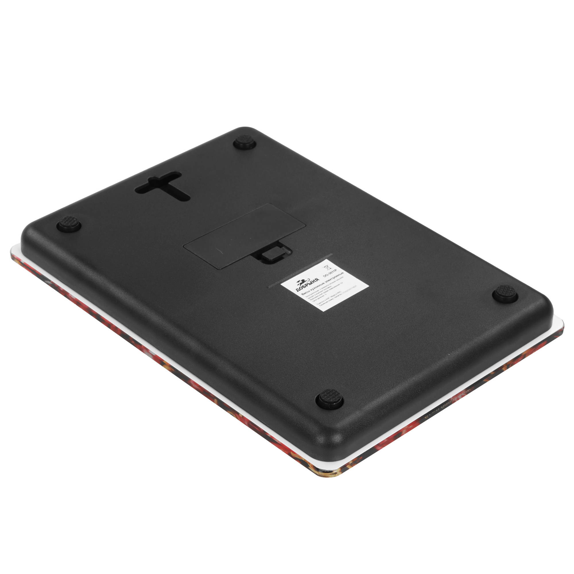 9071884 Кухонные весы Добрыня DO-3011P красный STDN-0007099 - Вид №3