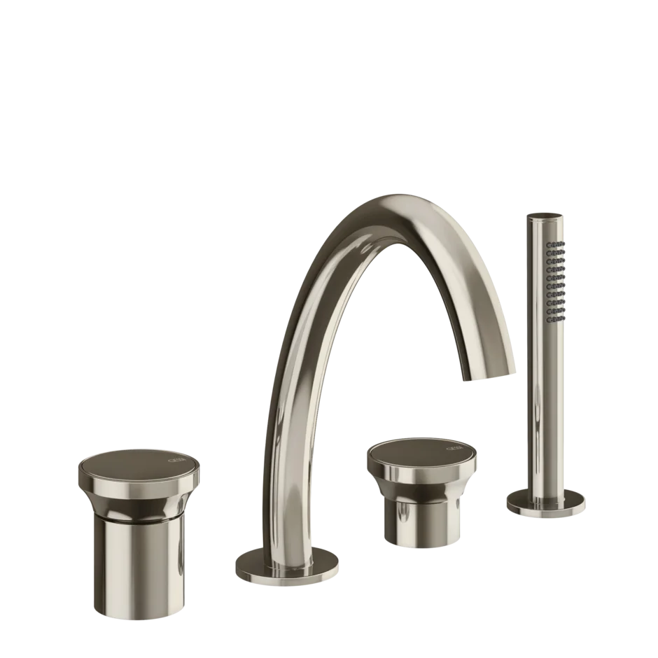 Смеситель для ванны 66037 720 Gessi Origini НИКЕЛЬ PVD 66037720