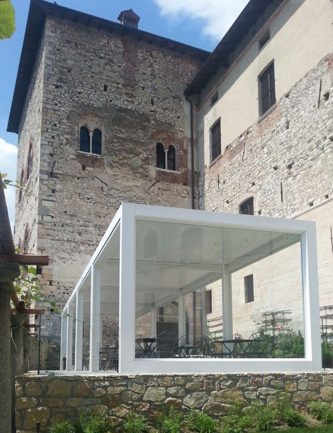 Самонесущая пергола из алюминия с поворотными пластинами STUDIO 66 BLADE 230 ARCH-00000811 - Вид №6