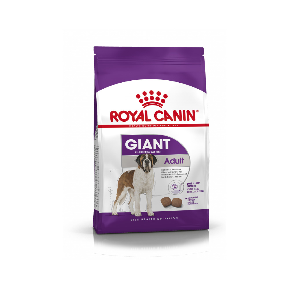 Т00008732 Корм для собак Size Giant Adult для гигантских пород старше 18 месяцев сух. 15кг ROYAL CANIN 