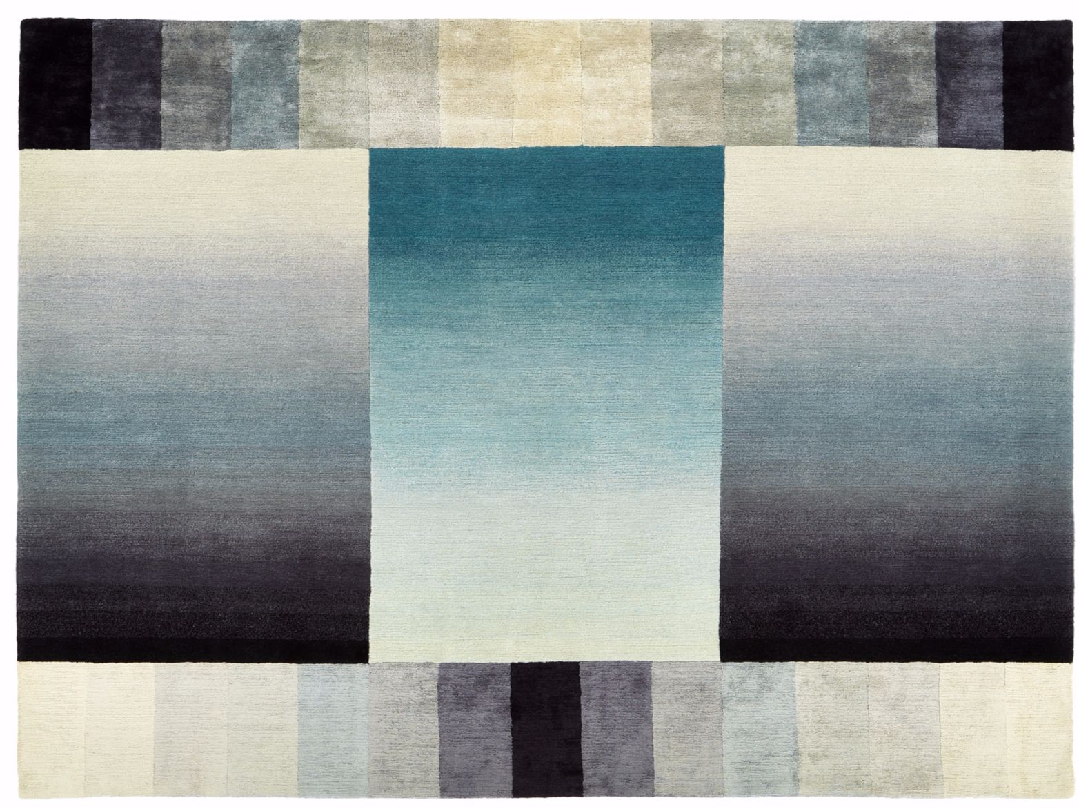 Прямоугольный ковер ручной работы из шерсти Deirdre Dyson Walking on Art ARCH-00152614 - Вид №1