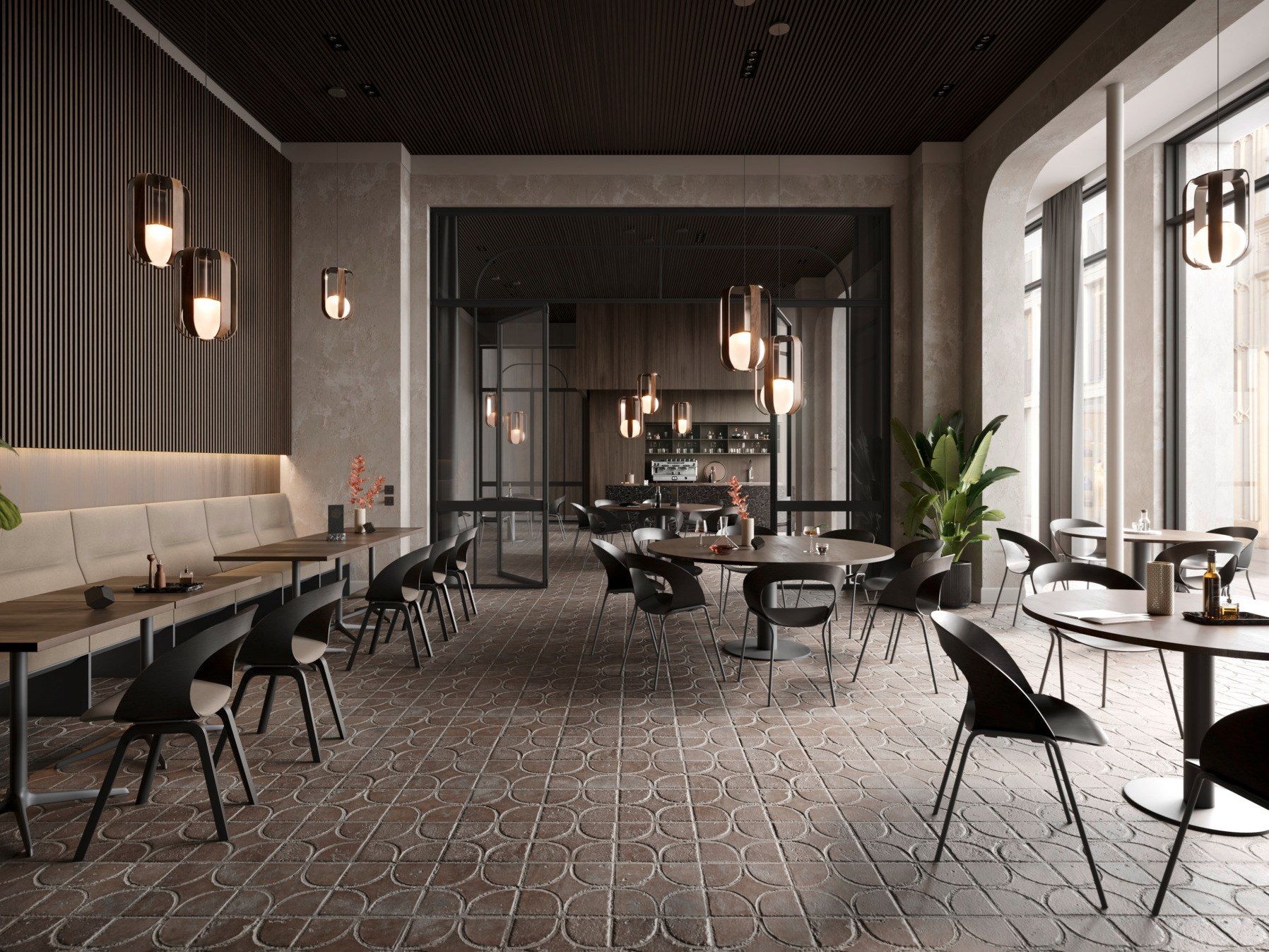 Фанерный стул с мягким сиденьем Brunner MUDRA ARCH-00035058 - Вид №1