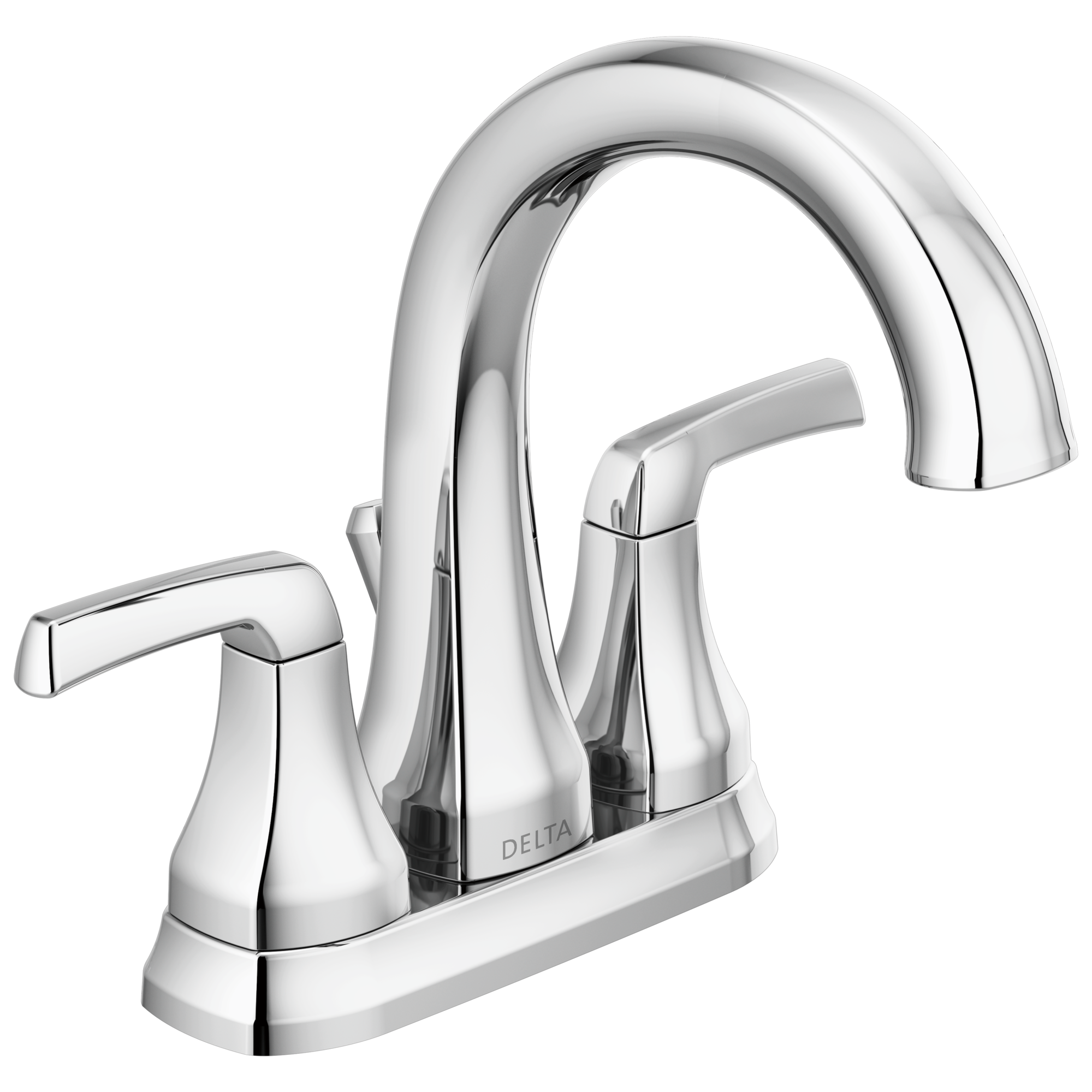 25770LF Смеситель для ванной комнаты с двумя ручками Delta Faucet Portwood Хром 