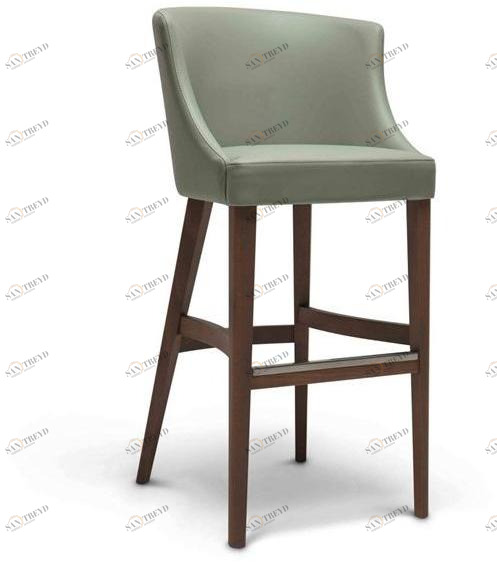 Origins 1971 Табурет высокий, обитый тканью, со спинкой Elias sun-id-1457135