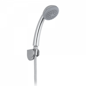 050800 PREMIUM Clic Держатель душевой лейки комплект + Чистый ручной душ Хром GRB MIXERS