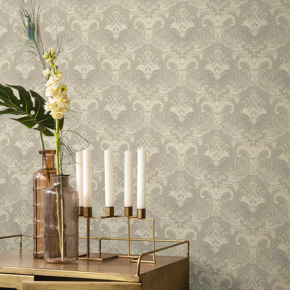 Обои флизелиновые Wall Up Dalia мокко 1.06 м 652062 STLM-2097200 - Вид №3