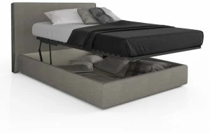 Huppé Двуспальная кровать-контейнер из ткани Sereno 3649ust