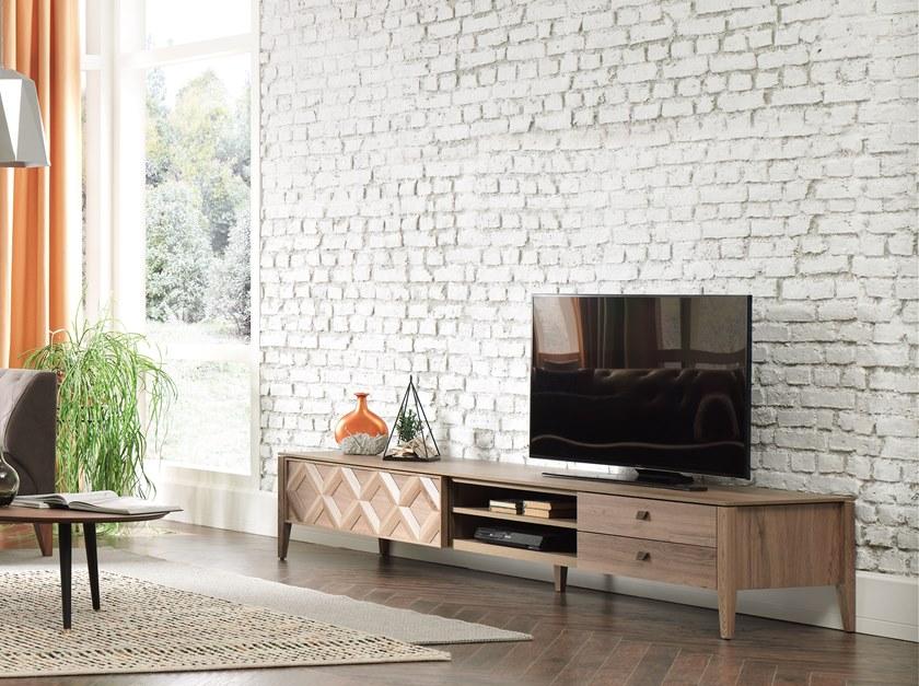 Enza Home Модульная стенка для хранения из мдф Alessa sun-id-1466866 - Вид №2