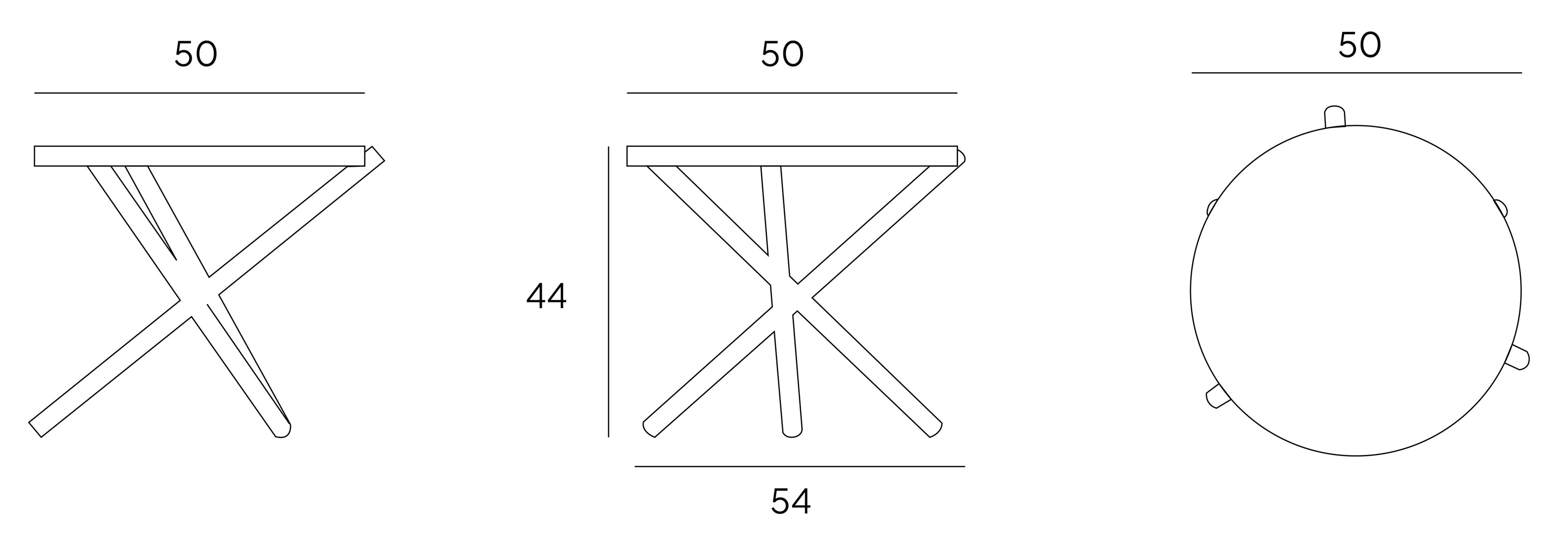 Круглый стол для сада в пеперино VELTHA® Naturam ARCH-00081871 - Вид №7