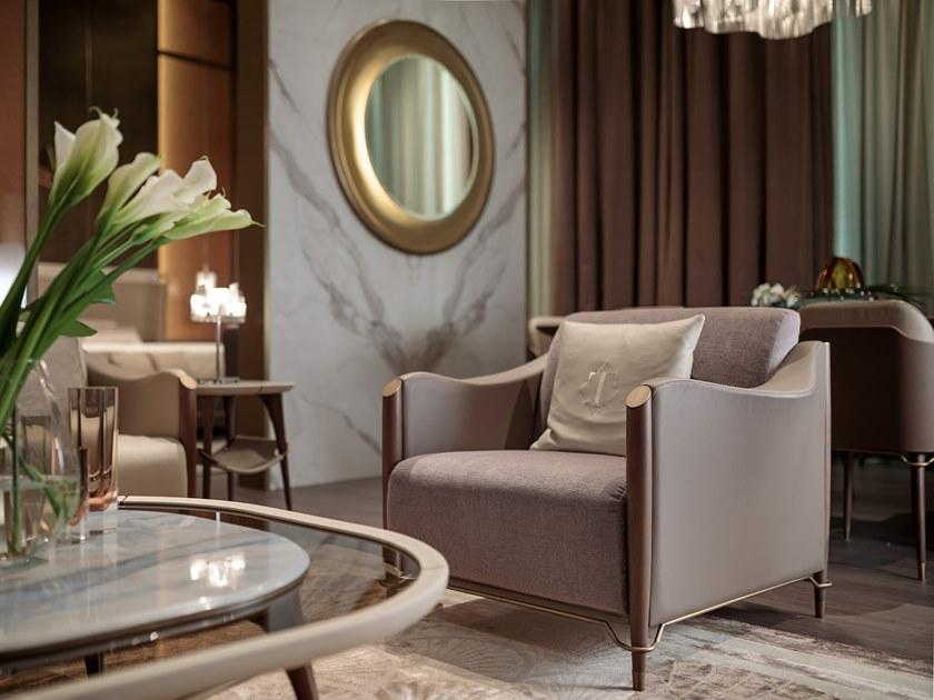 Turri Кресло из ткани с подлокотниками Melting light sun-id-1397042 - Вид №3