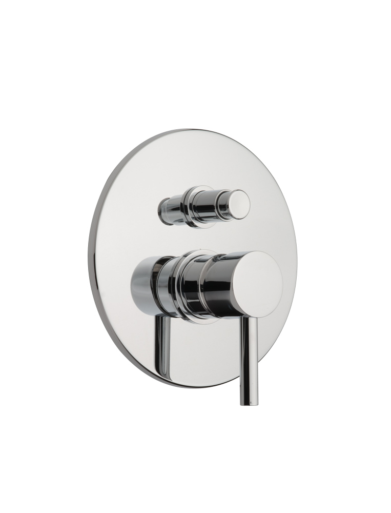 1200/04/E
+ 124029 Bellosta Rubinetterie ВСТРОЕННЫЙ СМЕСИТЕЛЬ С ДИВЕРТЕРАМИ НА 2 ВЫХОДА BS 