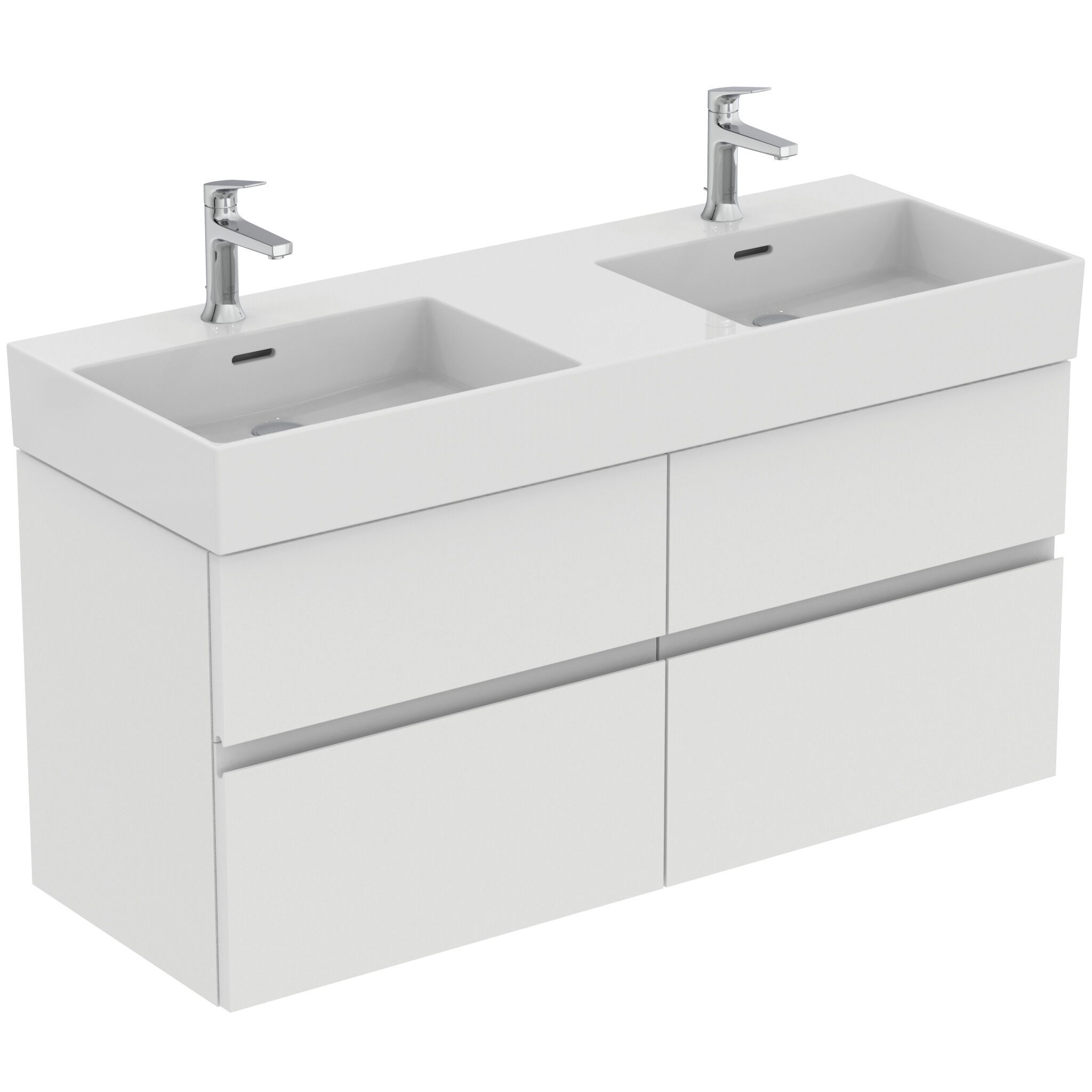 Деревянный подвесной двойной умывальник с ящиками Ideal Standard Finesse ARCH-00138900 - Вид №6