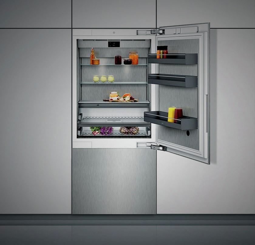 Gaggenau Комбинированный холодильник с морозильной камерой класса а ++ Serie 400 Rb492304 - Вид №2
