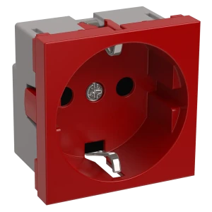 Розетка IEK РКС-20-32-П-К на 2 модуля, цвет красный 82209875 STLM-2210111