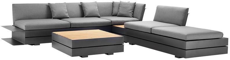 solpuri Модульный угловой садовый диван из ткани Boxx sun-id-1450460 - Вид №9