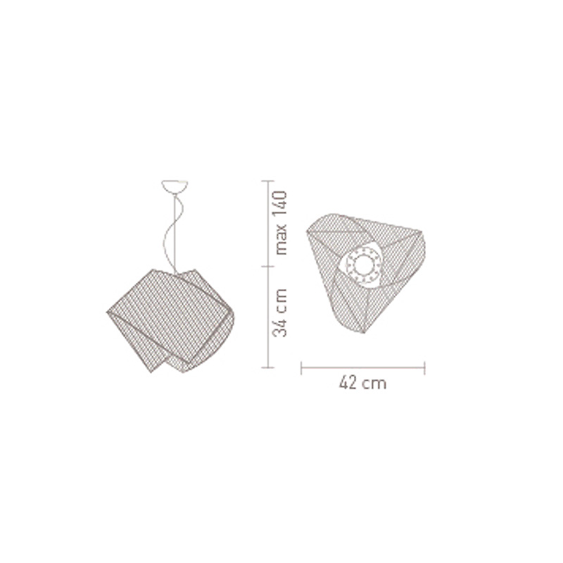 Подвесной светильник Gemmy Prisma Rubin от Slamp GEM04SOS0000LCR SLAMP ДИЗАЙНЕРСКИЕ 243553 Красный  - Вид №6