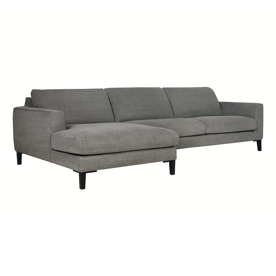 Диван угловой Malin, левосторонний, серый Sits S1396 - Вид №3