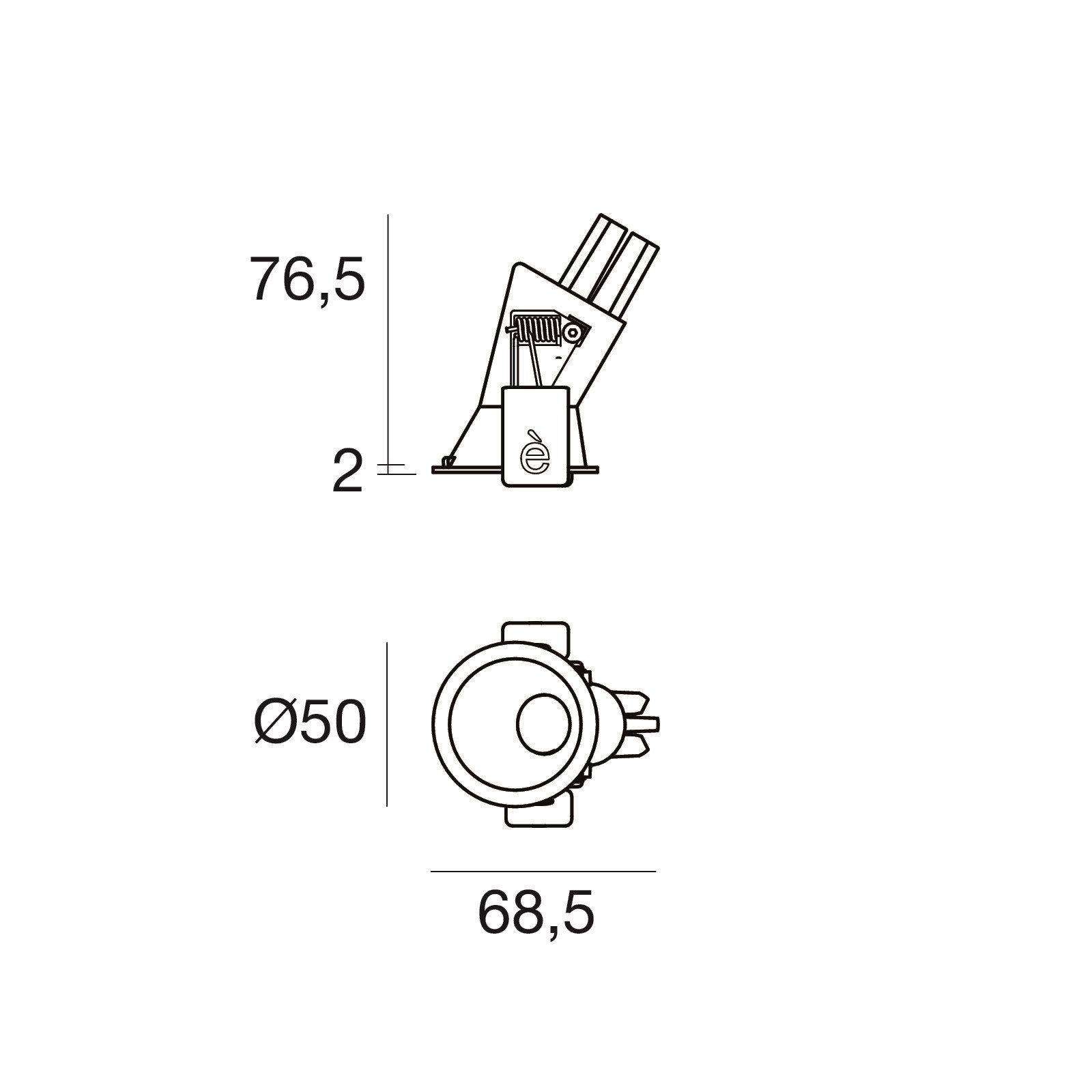 Алюминиевый светодиодный светильник с порошковым покрытием Linea Light Group WARP_RY ARCH-00127607 - Вид №3