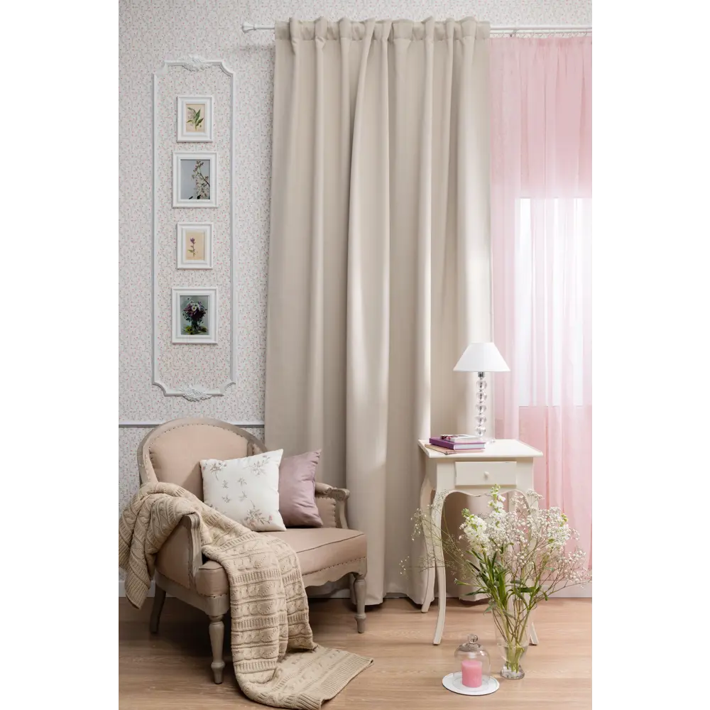 Тюль на ленте Inspire Softy 300х260 см цвет розовый 81944939 STLM-2127228  - Вид №6