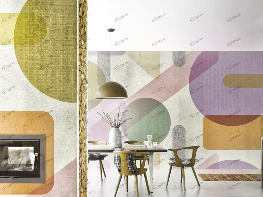 Inkiostro Bianco Геометрические панорамные обои Natural beauty 01-19 Inkxqbr19