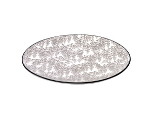 Фарфоровая плоская тарелка