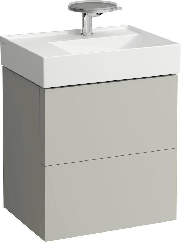 H4075680336421 Шкафчик под раковину, 2 ящика, включает в комплект органайзер, для раковины с полочкой слева 810335 LAUFEN PRO - Вид №1