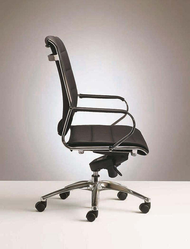 MASCAGNI Кожаное кресло для руководителя с регулируемой высотой и подлокотниками A100 sun-id-1402762 - Вид №2