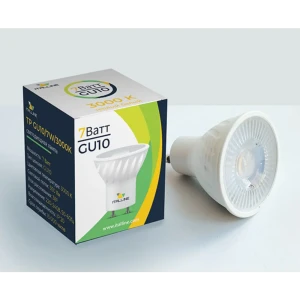 91865325 Лампа светодиодная Italline Tp gu10-7w-3000k GU10 220-240 В 7 Вт спот прозрачный 550 Лм STLM-1385050