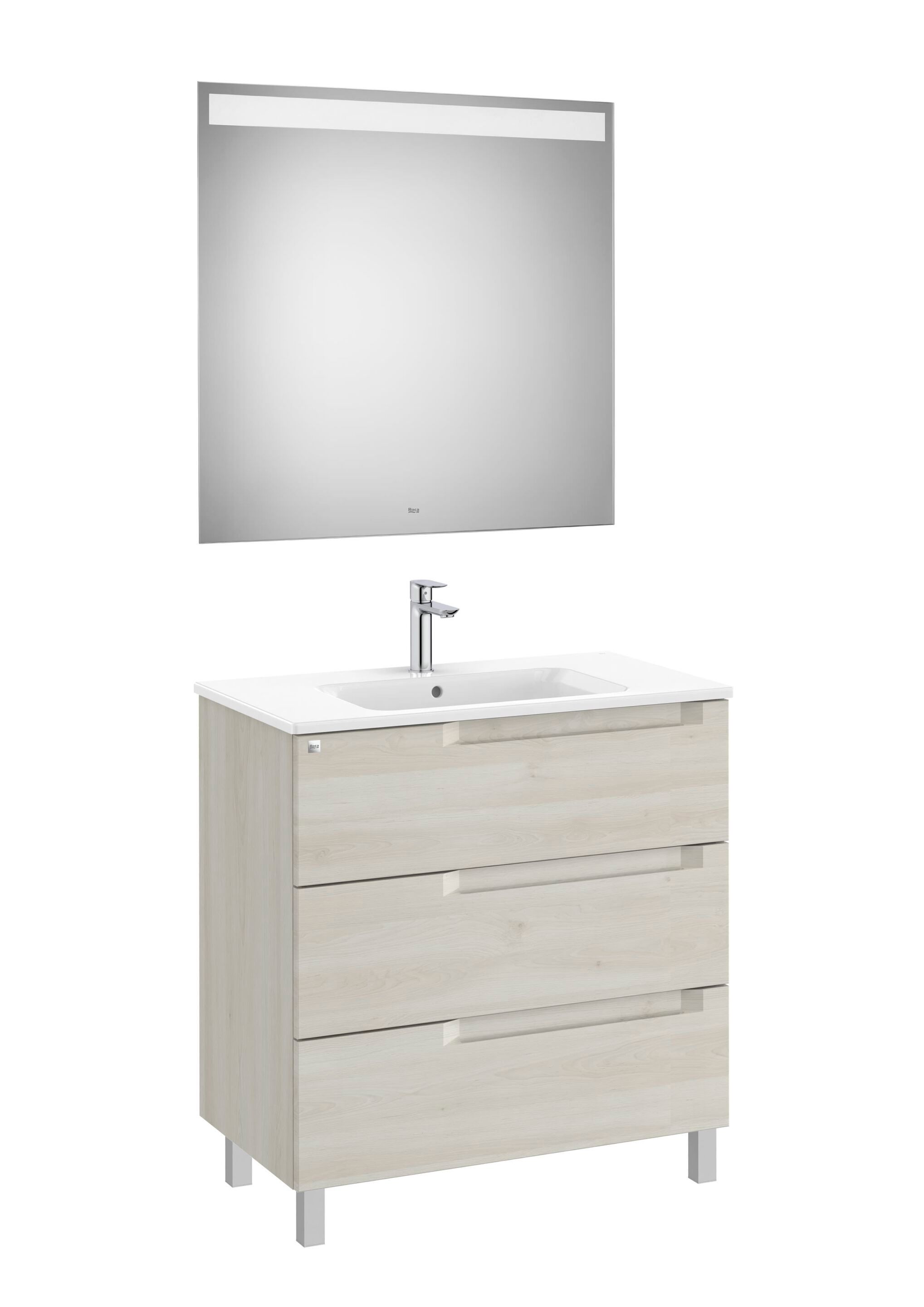 Деревянный напольный умывальник с зеркалом Roca Aleyda ARCH-00106137 - Вид №17