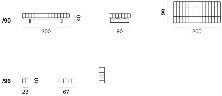 de Sede Кожаная кушетка Ds-80 sun-id-1353496 - Вид №3