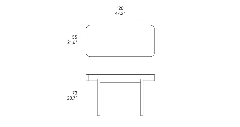 Прямоугольный стол с ящиками Casamania & Horm Imperio ARCH-00144146 - Вид №4