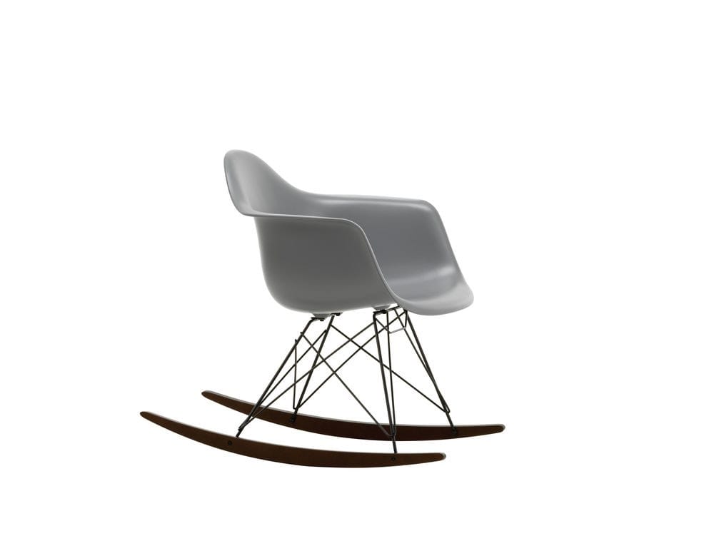 Мягкое тканевое кресло-качалка с подлокотниками VITRA Eames Plastic Chair ARCH-00023828 - Вид №228