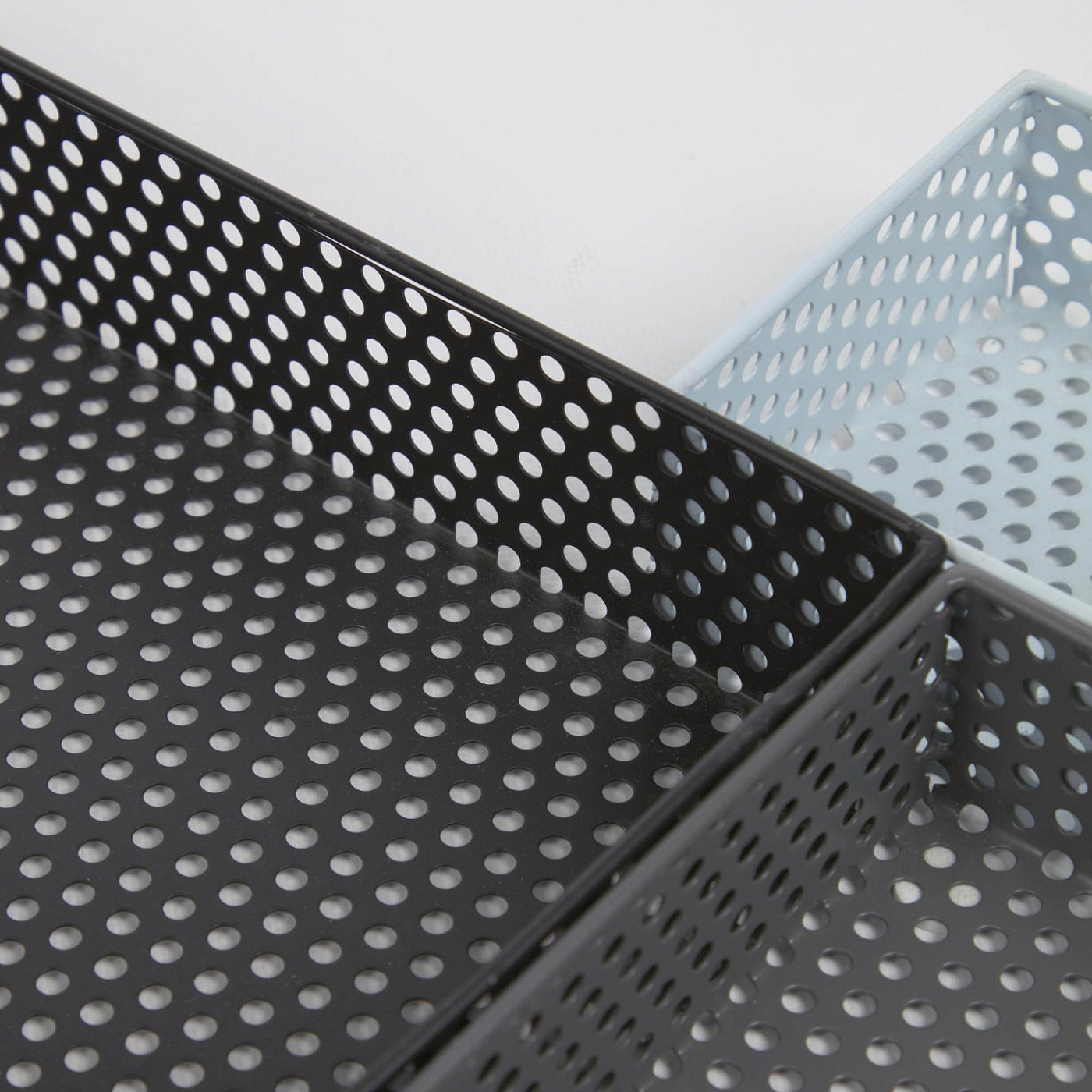 109404 Jeannie set of 3 desk organisers in multicoloured metal La Forma  - Вид №1