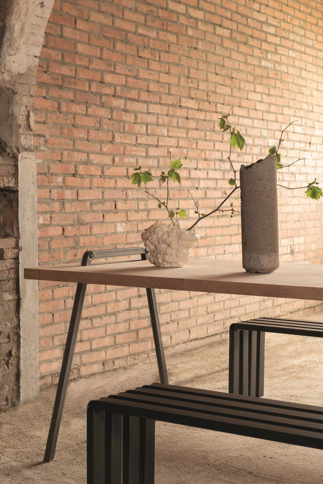 Прямоугольный стол из стали и дерева Situér LG-22 ARCH-00048355 - Вид №4