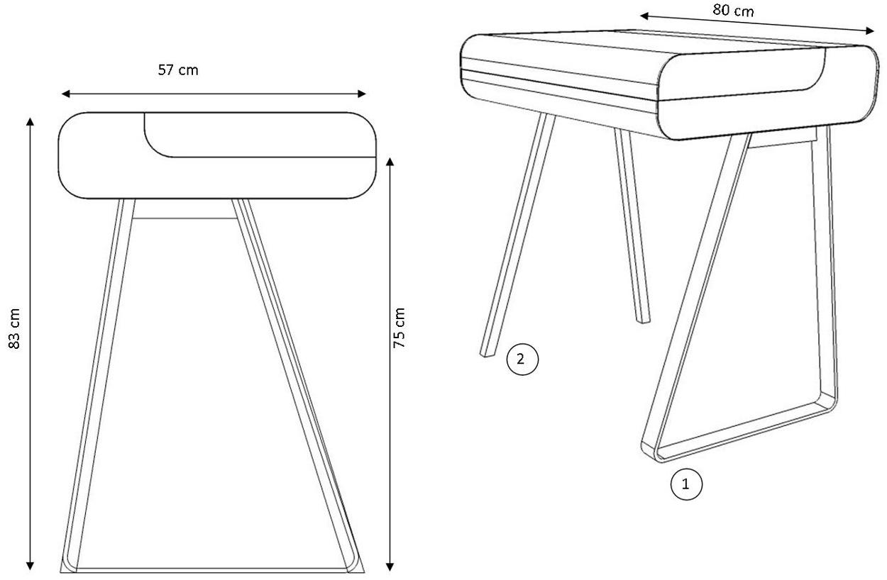 müller möbelfabrikation Письменный стол sun-id-1438865 - Вид №5