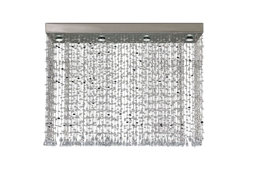 Подвесной светильник из нержавеющей стали с кристаллами K-Lighting LLUVIA ARCH-00086910