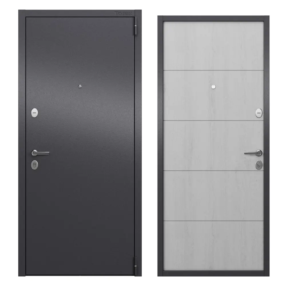 TOREX Входная дверь Моско Айс с защитой класса 2 и теплоизоляцией 89422150 STLM-1563083