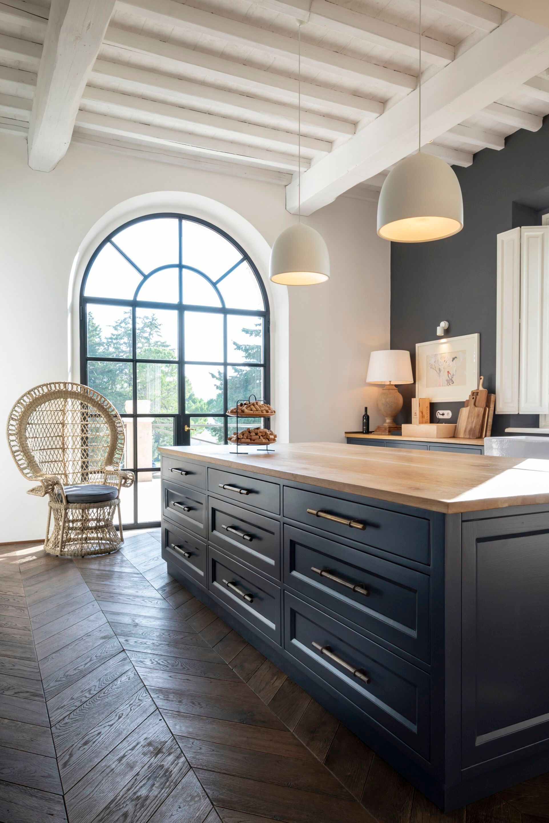 Кухня с островом на заказ GH LAZZERINI Cucina 18 ARCH-00012099 - Вид №2