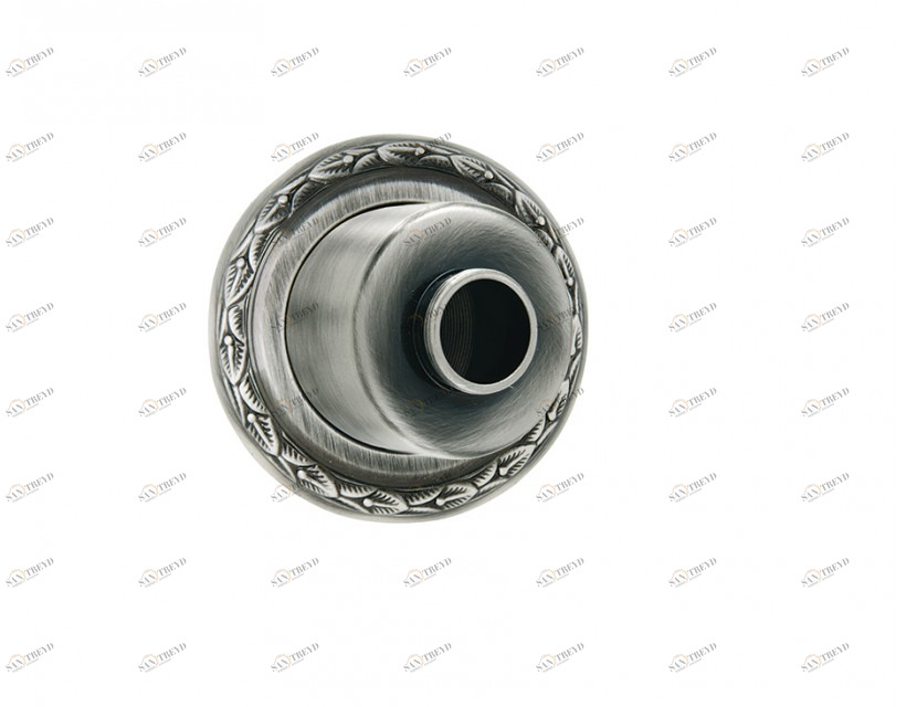 046394.C00.71 Комплект отделки для 4-х сторон настенного переключателя Античное серебро Mestre 