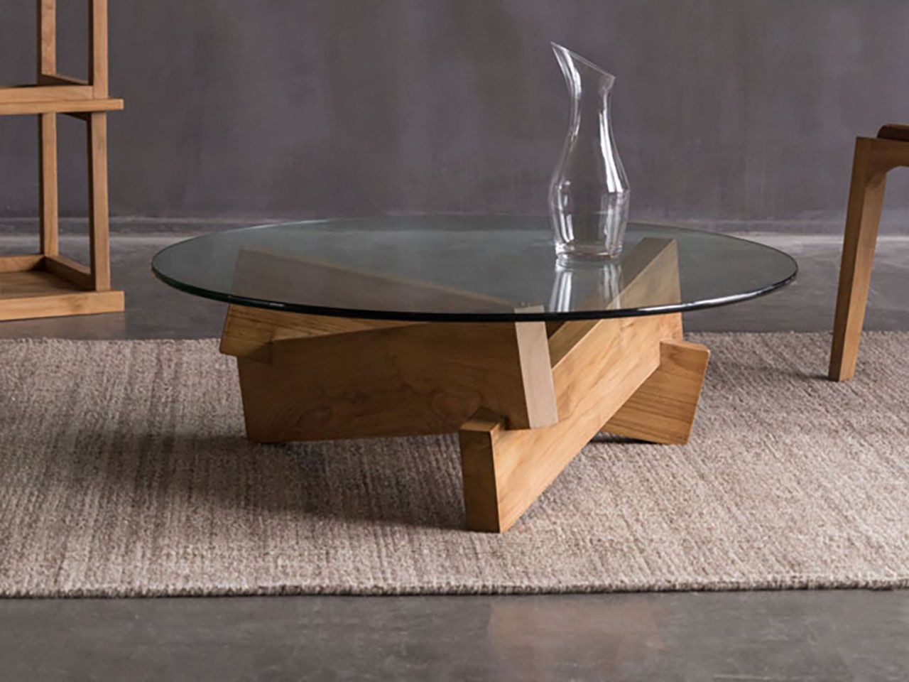 Низкий круглый журнальный столик Air Division ARCH-00078856 - Вид №3