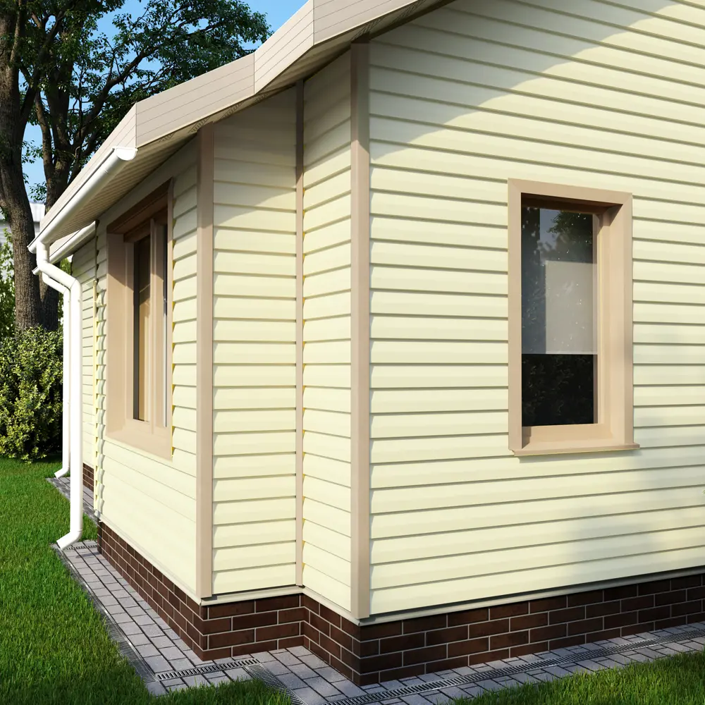 Сайдинг ПВХ MONLID корабельный брус 3 м ванильный 0.61 м² 89407617 STLM-2083617  - Вид №3