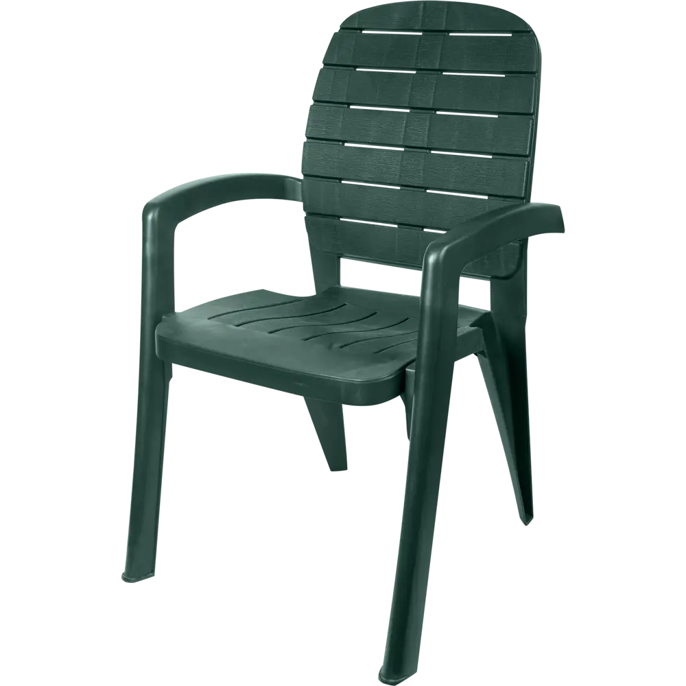 Кресло садовое «Прованс», цвет тёмно-зелёный ЭЛЛАСТИК-ПЛАСТ STLM-2149522